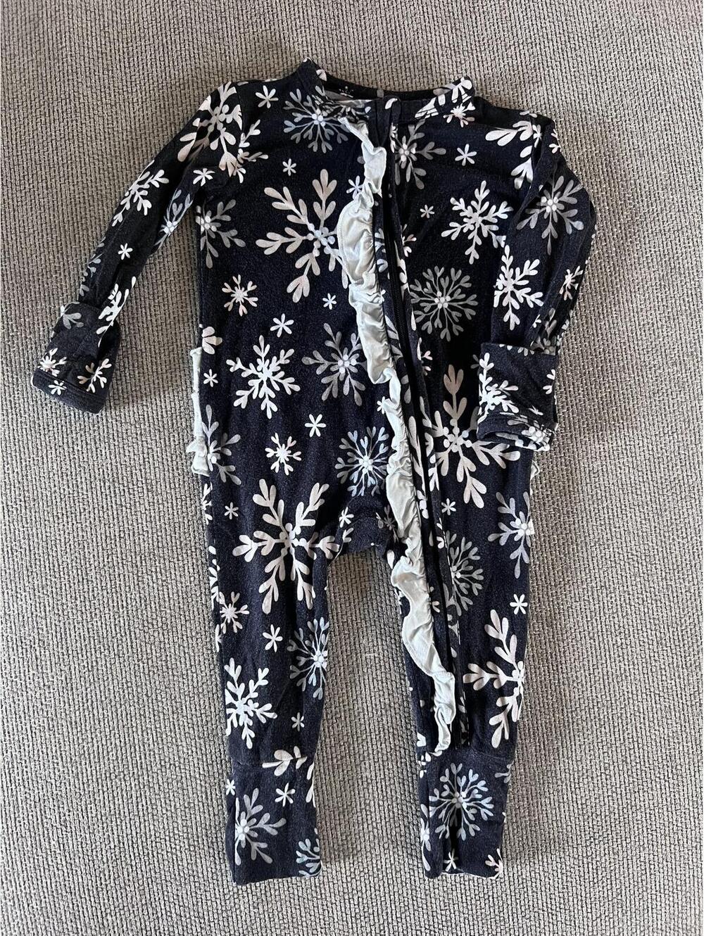 Little Snuggles Snowflake Pajamas